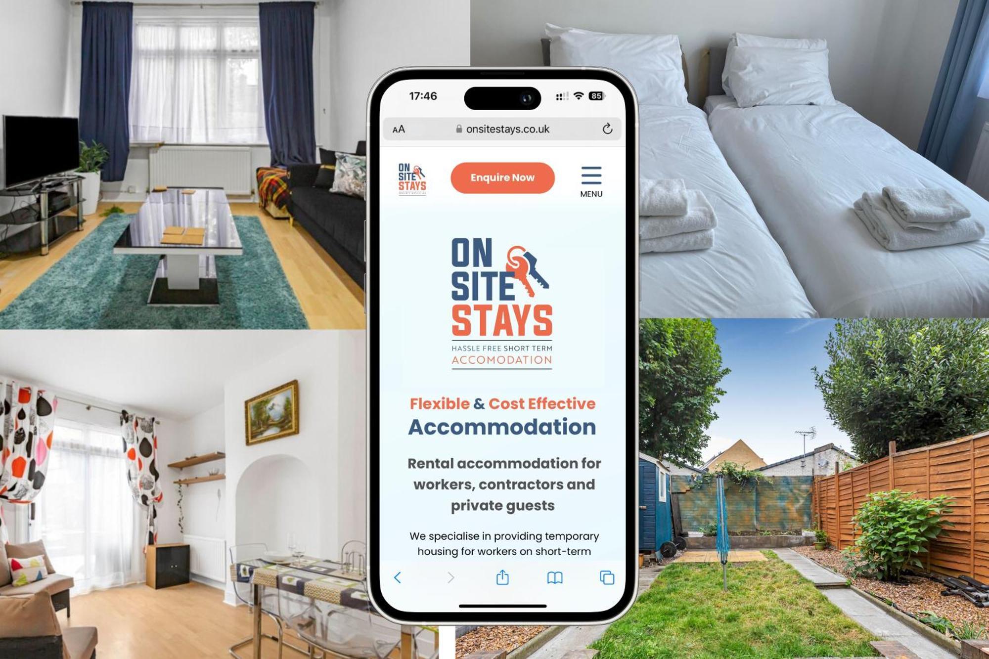 Сasa de vacaciones Onsitestays - 3 Bedroom House Near Tottenham Hale Londres
